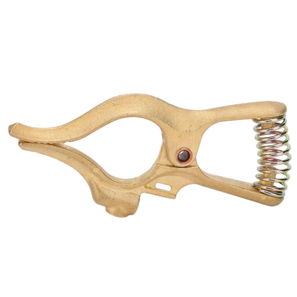 Smooth Surface Ground Clamp Brass Welding Ground Clamp Welding Grounding Clamp Industrial Use