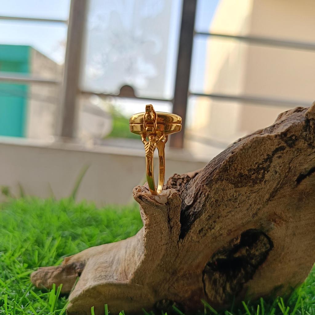 Кольцо с ядом в виде черепа из ракушек каури, кольцо с ядом из золота из ракушек каури, кольцо с ядом из ракушек ручной работы, кольцо с ядом в виде отделения для лекарств. Подарок для нее,