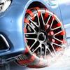 Автомобильные цепи противоскольжения для шин Износостойкие автомобильные цепи противоскольжения Портативная многоразовая цепь противоскольжения для легковых автомобилей, грузовиков и внедорожников