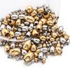 20-50 шт. Бусины из нержавеющей стали для риса, Loose Spacer, Круглые, Овальные бусины для изготовления ювелирных изделий, DIY, Аксессуары для браслетов, Ожерелий ручной работы
