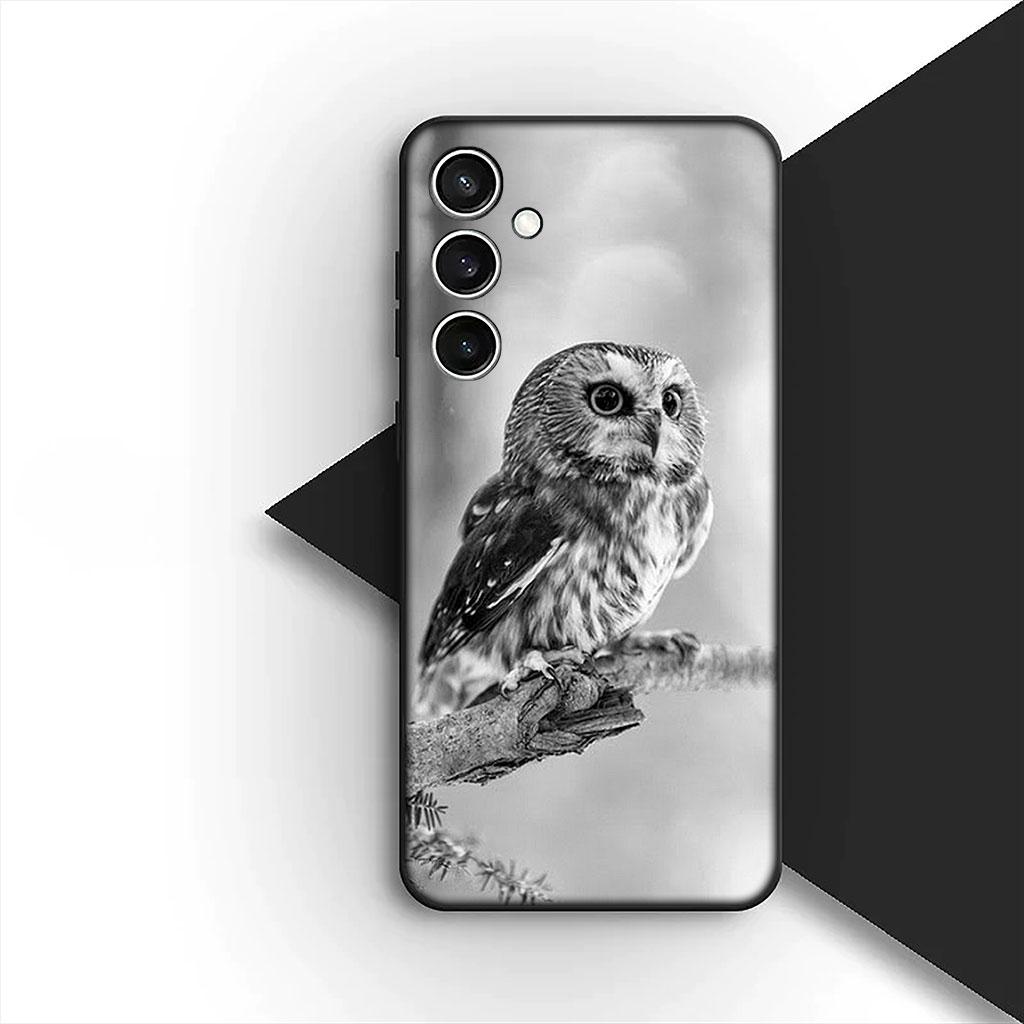 Casing Phone Cover for Xiaomi Redmi Note 12 11 10 A3 Pro 10A 10C 12C Note12 5G 4G Case Bird Owl Animal