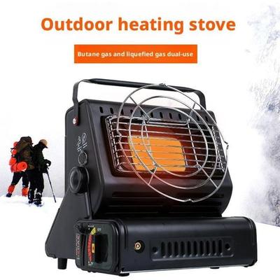Двойной когерентный источник тепла Бутановый обогреватель Кемпинг Аварийный 13 кВт Высокомощная отопительная печь Инструменты для выживания Мини-обогреватель для палатки