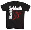 Black Sabbath Creature Мужская Классическая Футболка с Логотипом Рок-н-Ролл Группы Черная Унисекс