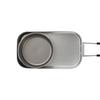 Belmont Titanium Trail Cup 280 Fold Hand Outdoor Cup (БМ424) Выбрать запас серебра