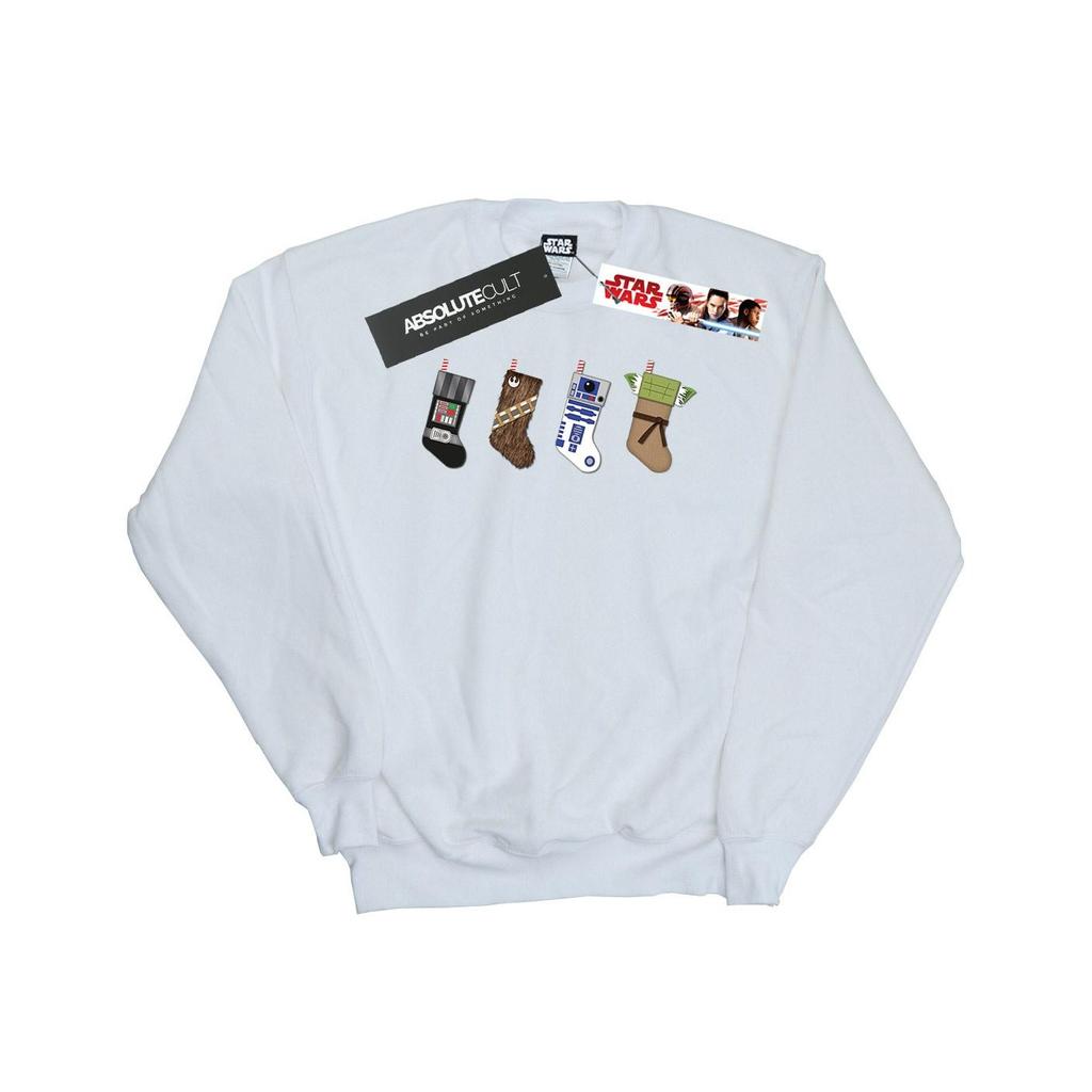 Star Wars Mens Christmas Stockings Sweatshirt