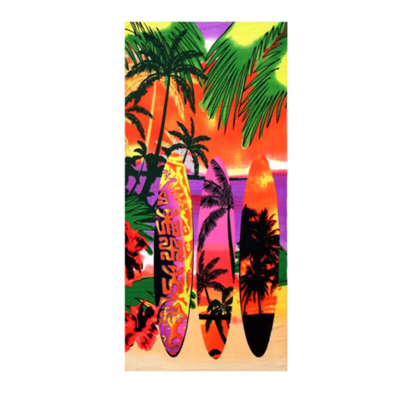 Water Absorbent Bath Towel, Ultra-fine Fiber Beach Towel, Active Printing, Water Absorbent Quick Drying Towel, Swimming Towel