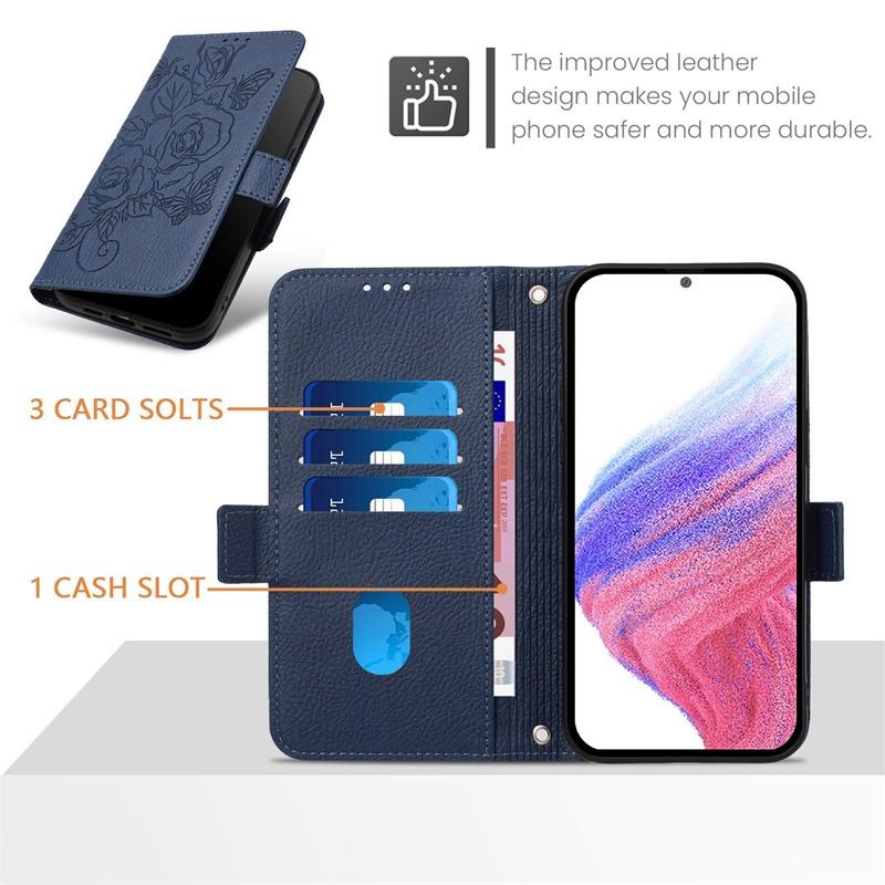 Flip Case for OPPO Reno 8Z 8T 9A 8 Lite 9 10 Pro 4G 5G Leather Card Slot Protective Cover Casing