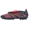 PREDATOR ELITE Нескользящие Износостойкие Футбольные Бутсы Унисекс Черно-Красные Кроссовки JR3359