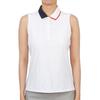 Galleria G Fore Golfwear Женская футболка без рукавов с воротником S G4LS23k860c Sno