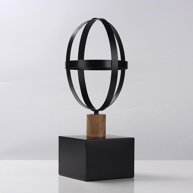 Креативный современный итальянский держатель для шляп из цельного дерева, кованого железа, модель дома, мягкое украшение, подходящее для гардероба дома, художественные аксессуары