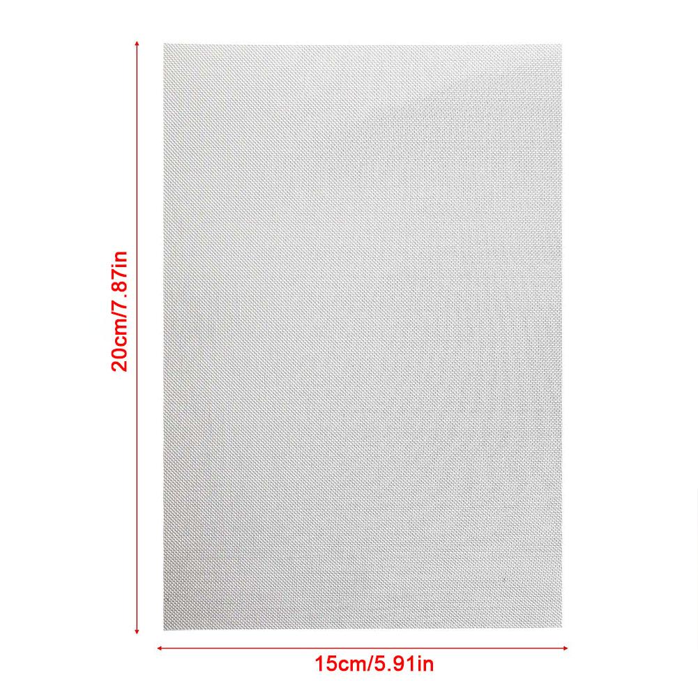 Сетка для ремонта бампера автомобиля из нержавеющей стали, пластиковая сетка для ремонта трещин, отверстий, сетка для бампера, кузова, капота, вентиляционных отверстий автомобиля