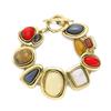 Богемный этнический стиль винтажные браслеты для женщин и девочек модные красочные браслеты с камнями ювелирные изделия Advanced Sense