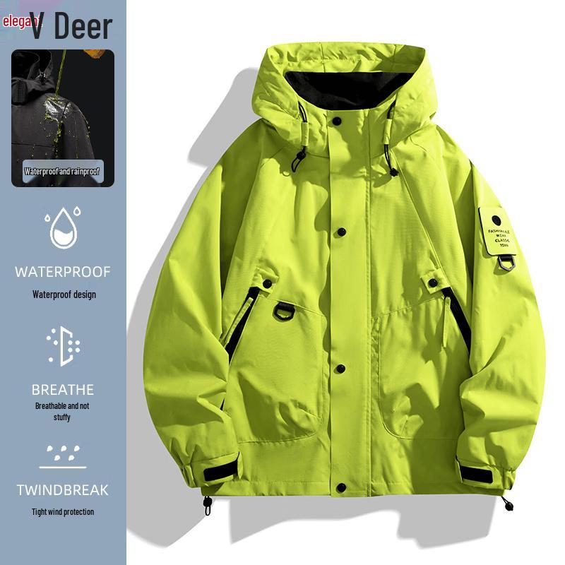 Мужская водонепроницаемая походная куртка Yalu Outdoor