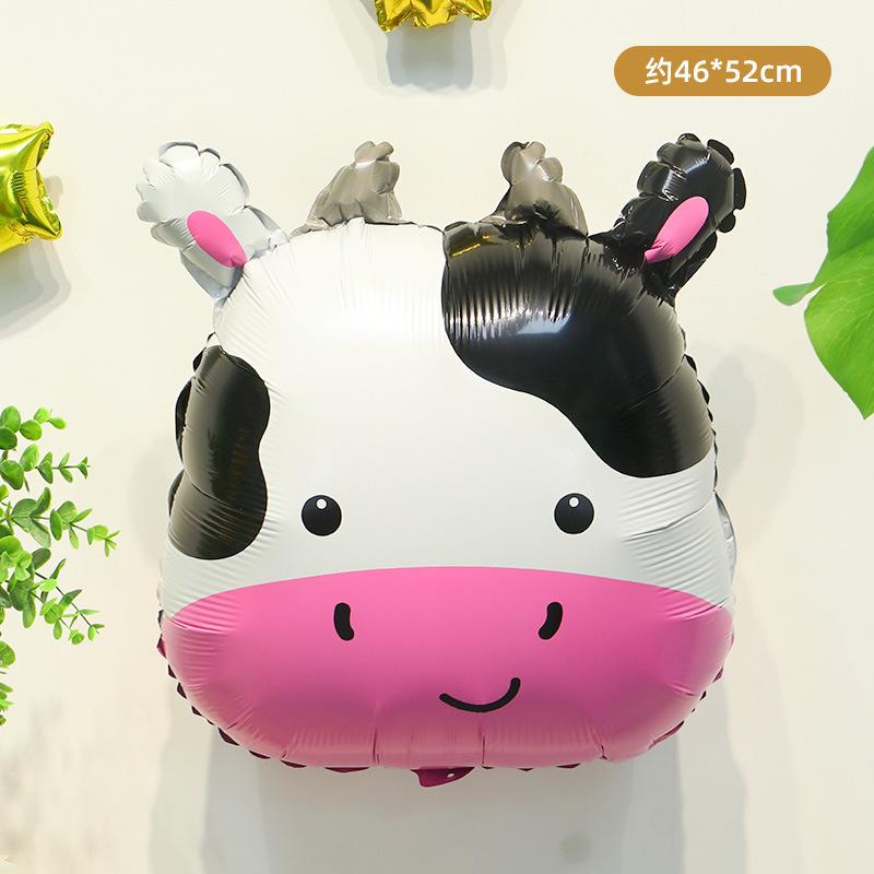 Мультяшный Панда Тигр Животное Воздушный шар Парящий Гелий Малыш Малыш Погоня Дети День Рождения Сцена Украшение