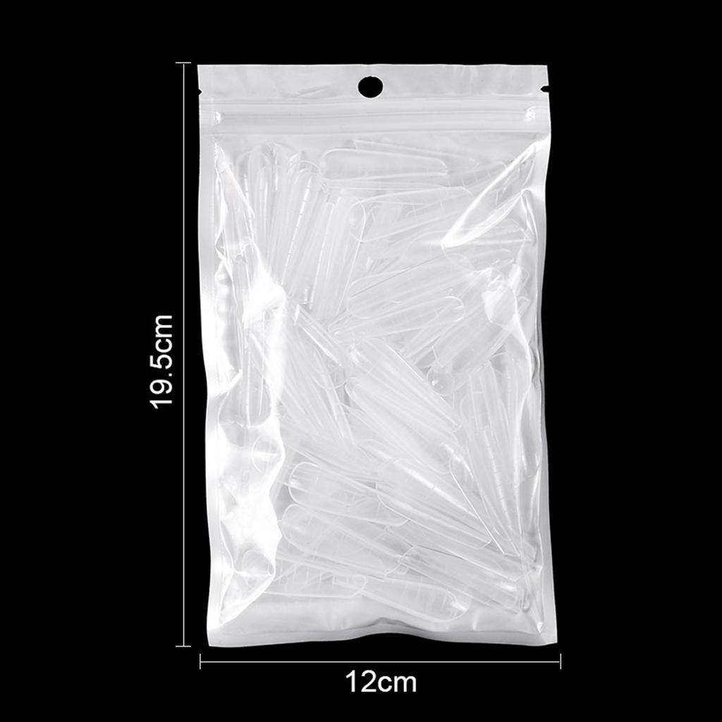 120 шт. типсы для ногтей со шкалой, быстрое наращивание, прозрачные накладные ногти, маникюр, наращивание ногтей