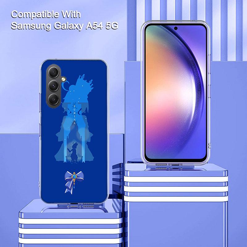 Cute Furina Genshin Impact Phone Case for Samsung A16 A26 A36 A56 A17 A37 A57 A07 A06 A02S A03 A04S A05S Galaxy Note 20 10 A50S