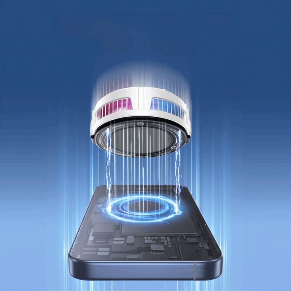 Digital Display Semiconductor Phone Cooler 5V 3A Mobile Phone Cooler Gaming