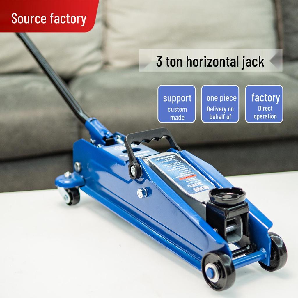 Kecheng KC883004 Горизонтальный гидравлический домкрат 3 тонны для автомобилей, фургонов и внедорожников