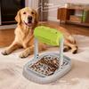 Интерактивная кормушка-игрушка для собак с регулируемой высотой, головоломка для питомцев, забавная медленная кормушка для лакомств для собак