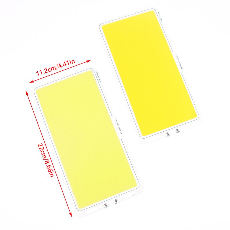 1 шт. 12 В постоянного тока 70 Вт Сверхяркий откидной светодиодный COB чип панельный свет Лампа для удочки Холодный белый для наружного кемпингового освещения Лампа