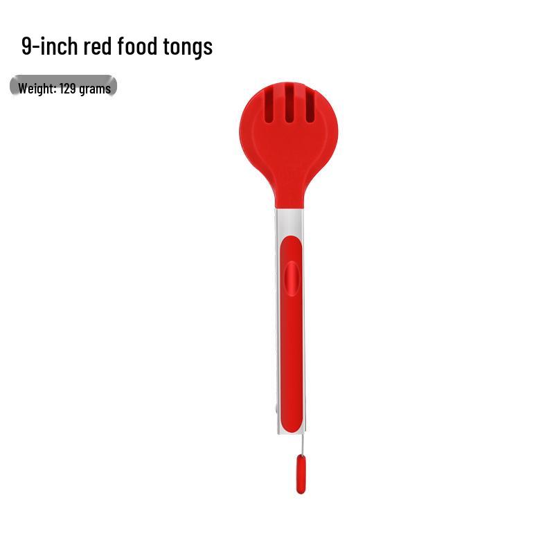 Custom Silicone & Stainless Steel Food Tongs for Home, Restaurant, BBQ, Buffet, Baking, and Pasta