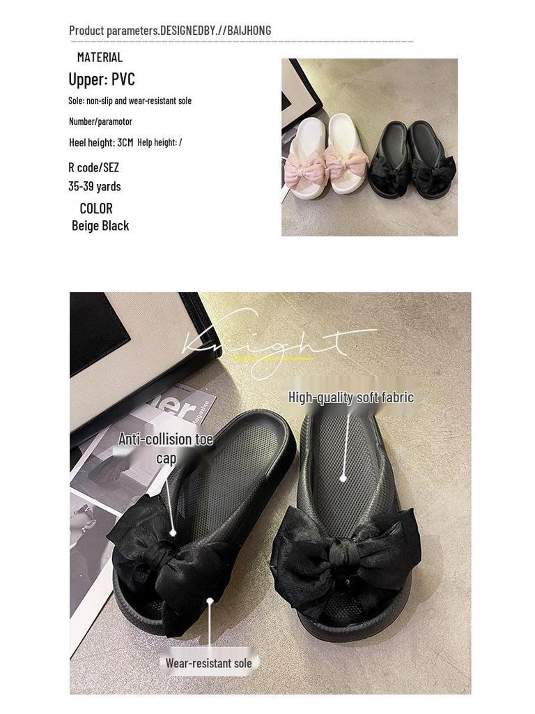 Women's Thick-Soled Non-Slip Flip-Flops: Summer Sandals & Indoor Slippers