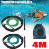 Обучение плаванию 4M Swim Tether Belt Система для плавания Оборудование для обучения плаванию Синий