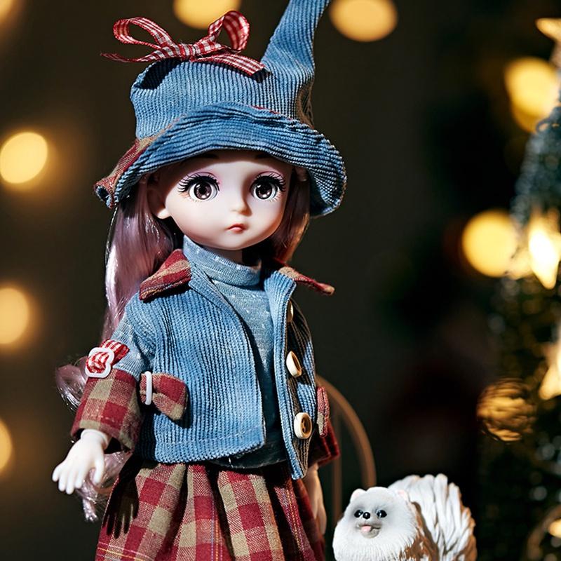 Изысканно выполненная BJD кукла с тематикой 12 знаков зодиака. Полный набор с одеждой, мягким париком и виниловой головой!