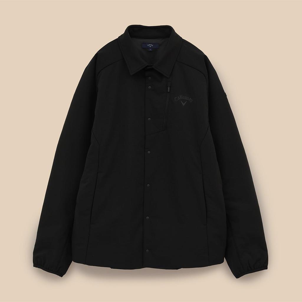 Padded Coach Jacket Outerwear Golf C23215107 L [Callaway] Men's (8WAY Stretch) / / 1010_Black