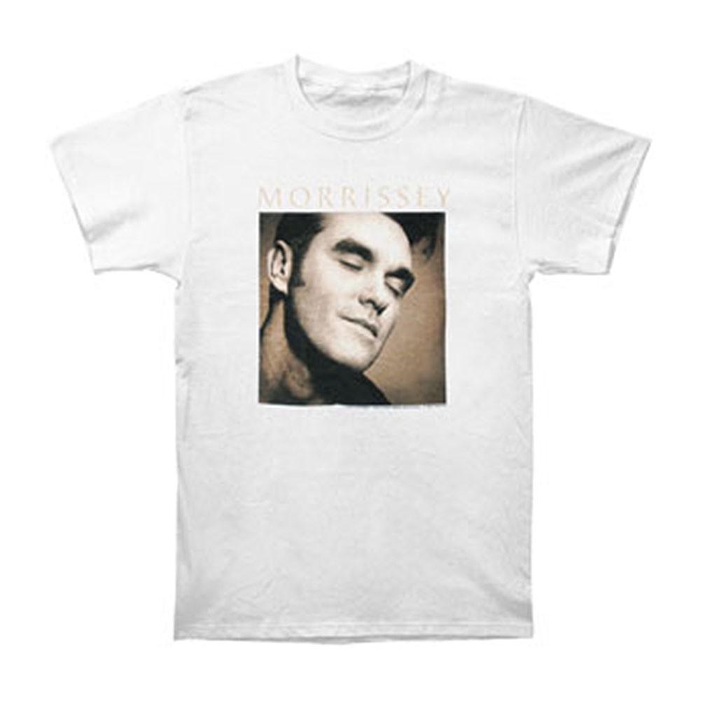Boys' Morrissey Portrait Slim Fit T-shirt Youth Medium White