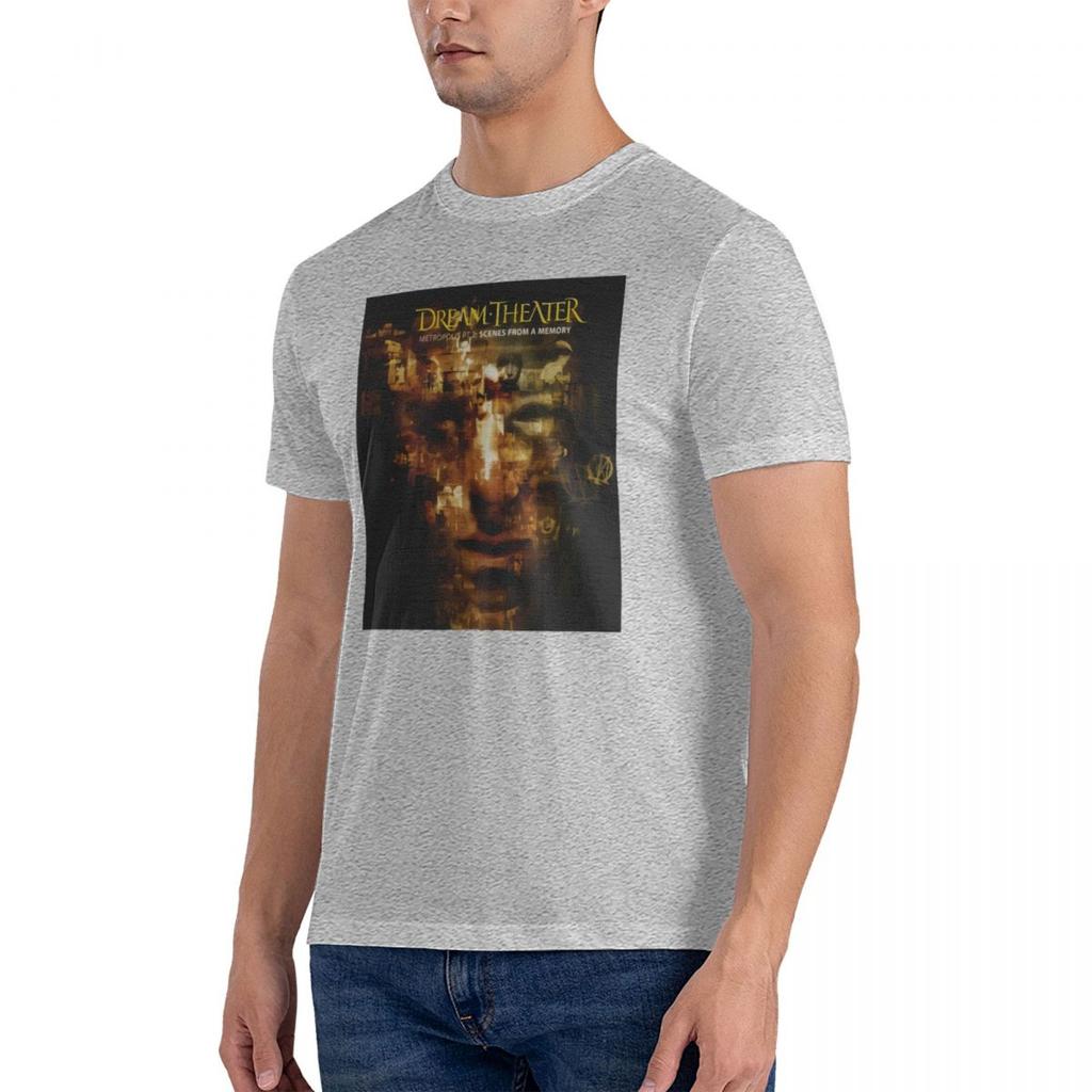 New T-shirt Scenes From A Memory By Band Dream Theatre Dtg Printed Tee Tops Oversize S-6XL Anime Pattern T-shirts Customizable