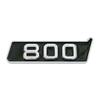 1Pcs 3D ABS 700 800 900 Letters Car Fender Emblem Badge Sticker Accessories