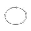Inheritance of Ancient Law Plating S925 Silver Bracelet for Women Handmade Customization with Simple and Fashionable Engraving