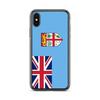 Coque Pour iPhone - PIXELFORMA - iPhone XS - Drapeau Des Fidji - Design Fin - Accès Facile