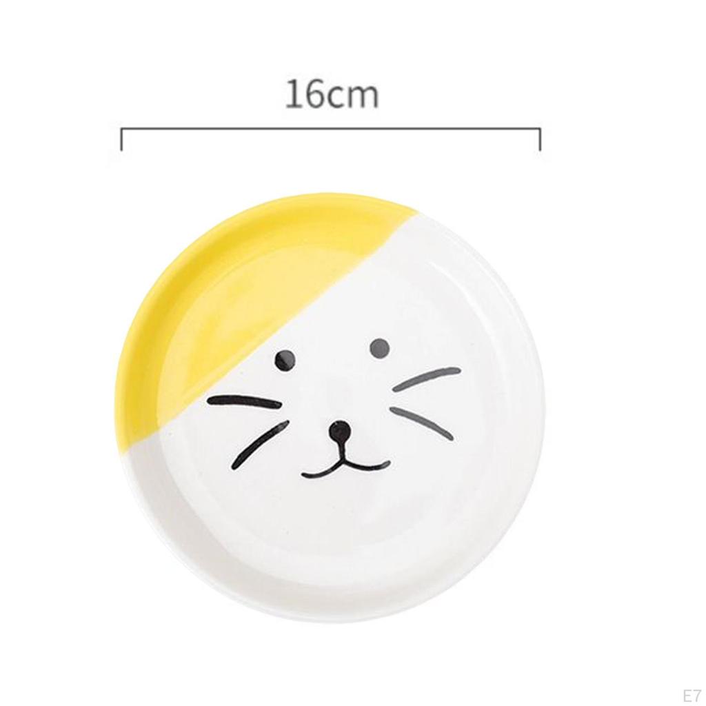 Миска для кошки, Керамические миски для питомцев, Наклонная приподнятая подставка для еды и воды, Кормушка, Идеальная