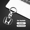 1Pcs High Quality Metal Car Logo Keychain  Honda Civic FIT Accord Prelude CRV 5th City CRZ CRX Jazz HRV Pilot Odyssey Insight RB6