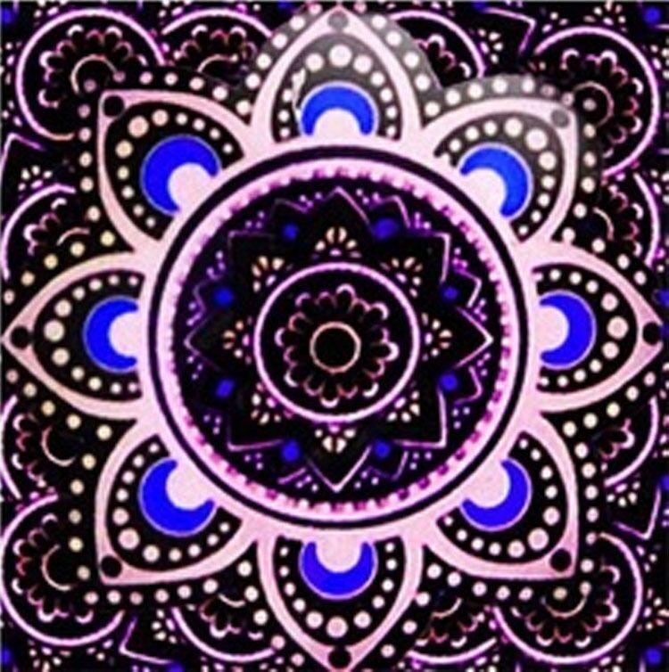 5D алмазная живопись, поделки, украшения для дома, настенная Мандала, цветок, декоративная картина, вышивка крестиком, полный комплект