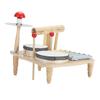 Wooden Musical Drum Set Puzzle Colour Cognition Early Learning Multifunctional Percussion