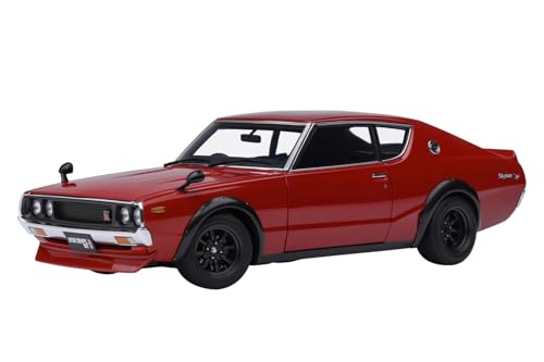 AUTOart 1/18 Nissan Skyline 2000GT-R (KPGC110) Tuned Version Red Finished Product 77468
