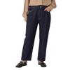 Afternoon Tea Living JE43 Orgabits Denim Straight Pants, Navy