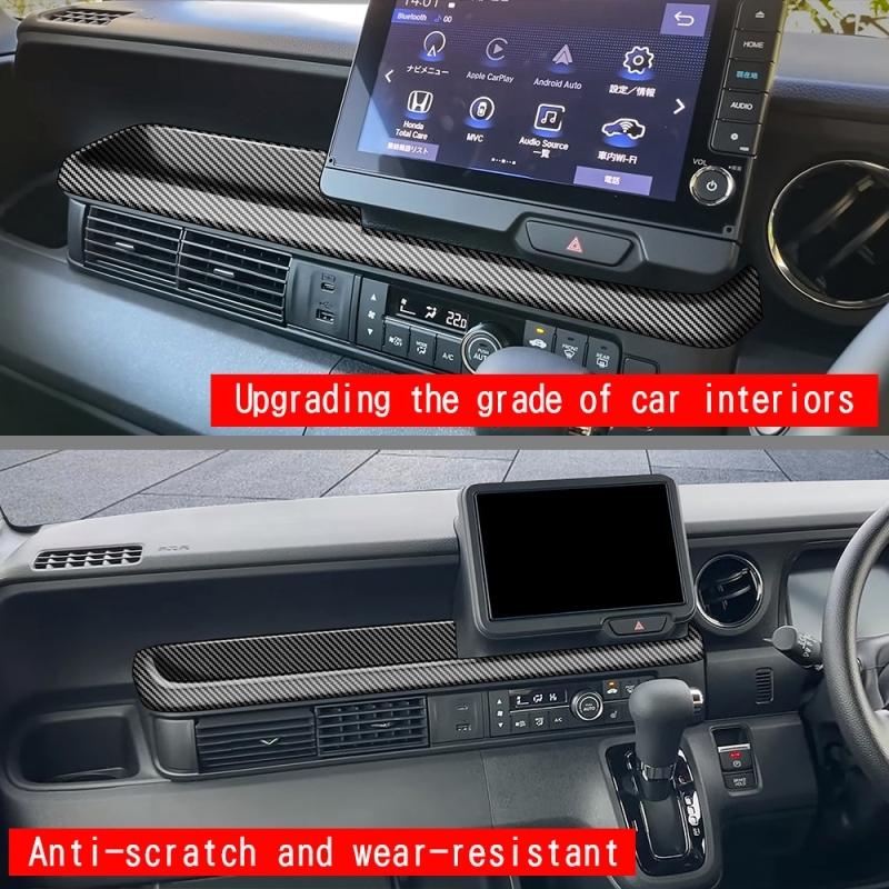 Правый руль Для Honda N-box JF5 JF6 2024 2025 ABS пассажирский лоток-держатель sequ накладка на панель центральной консоли аксессуары для интерьера