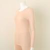 Wacoal Soft Supima Cotton 100  Women S Long Sleeve Underwear Top  Wlg2355c 