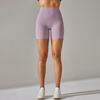 Европейские и американские новые нюдовые шорты для йоги – женские, с двусторонней ворсистой тканью, плотные эластичные, трехточечные, с дизайном «персиковые ягодицы».