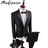 Мужские костюмы Деловые официальные костюмы большого размера Профессиональные костюмы Жених Свадебные костюмы и блейзеры