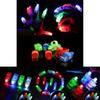 Bright Led Finger Lights Vibrant Laser Rings Perfect For Parties And Celebrations