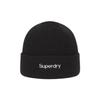 SUPERDRY Essential Basic Logo Beanie Black