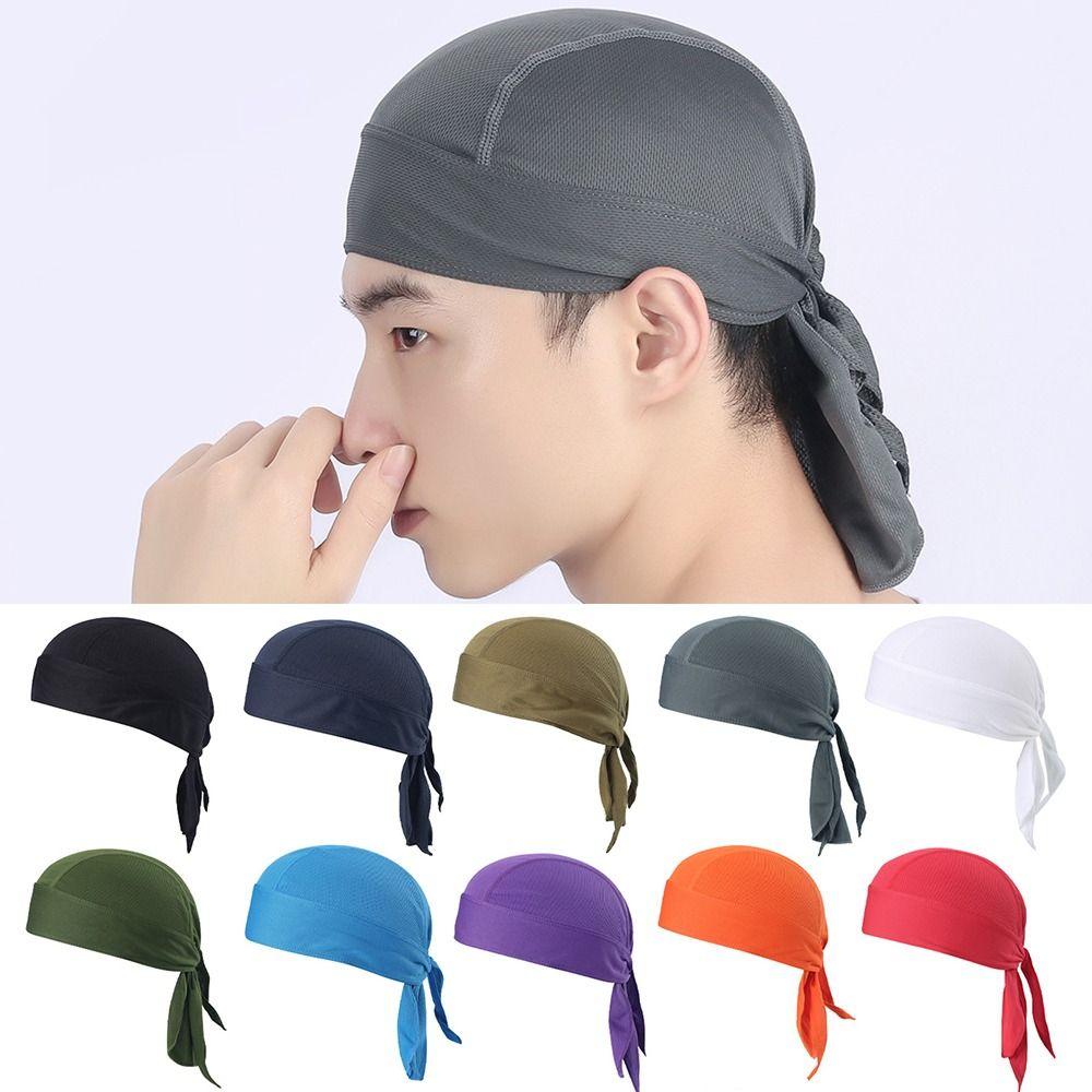 Men Women Road Bicycle Quick-Dry Sport Bike Beanie Running Cap Bandana Caps Cycling Pirate Hat