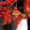 Chinese Style Hanging Lotus Flower Ornament Chinese Traditional Ornament  Housewarming Gift