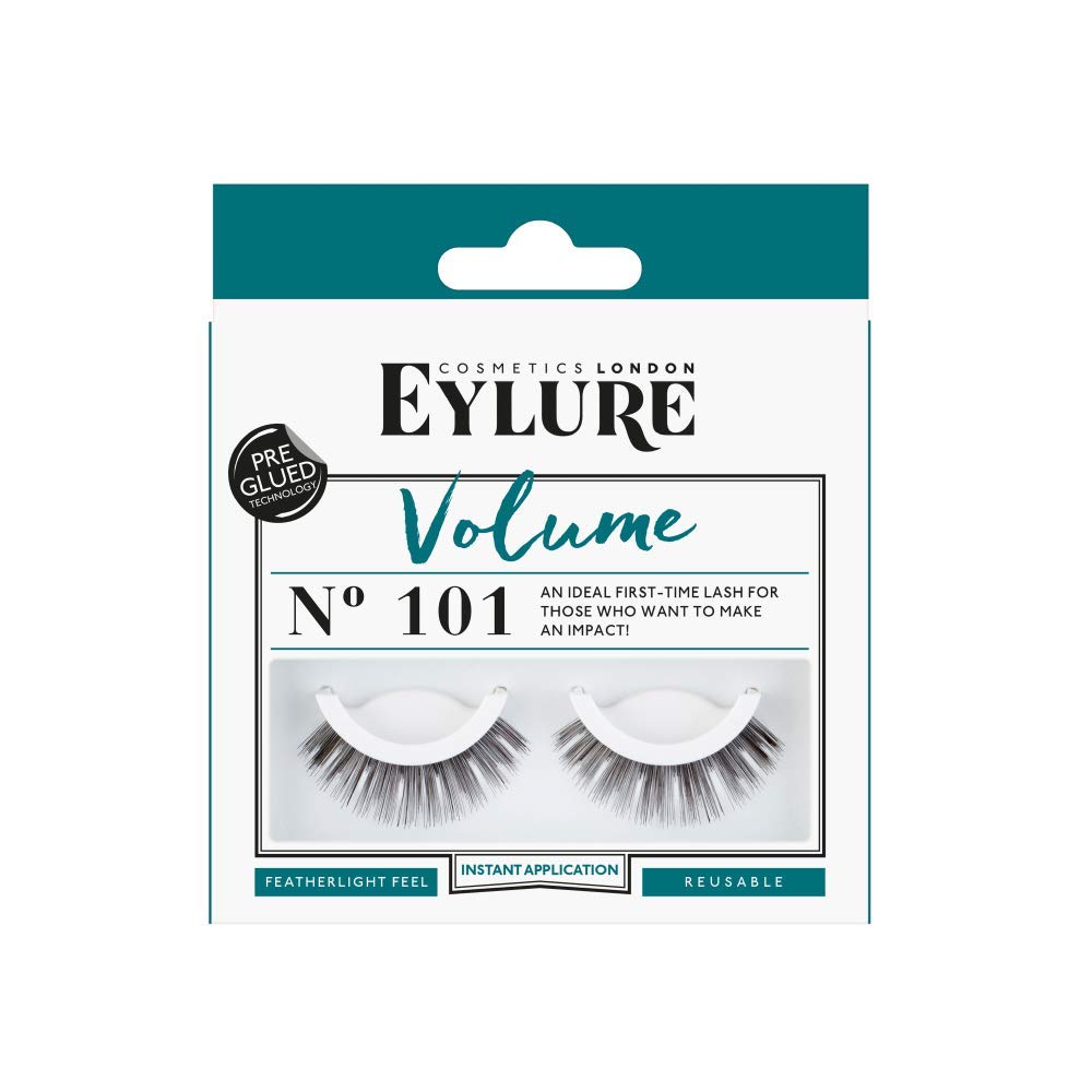 Eylure Volume Pre Glued False Eyelashes - No 101