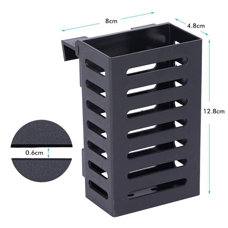 Черный Подвесной Держатель для Аквариумных Растений Пластиковые Горшочки для Аквариумных Растений Корзинки для Растений Практичный Аквариумный Горшок Декорация для Акваскейпинга